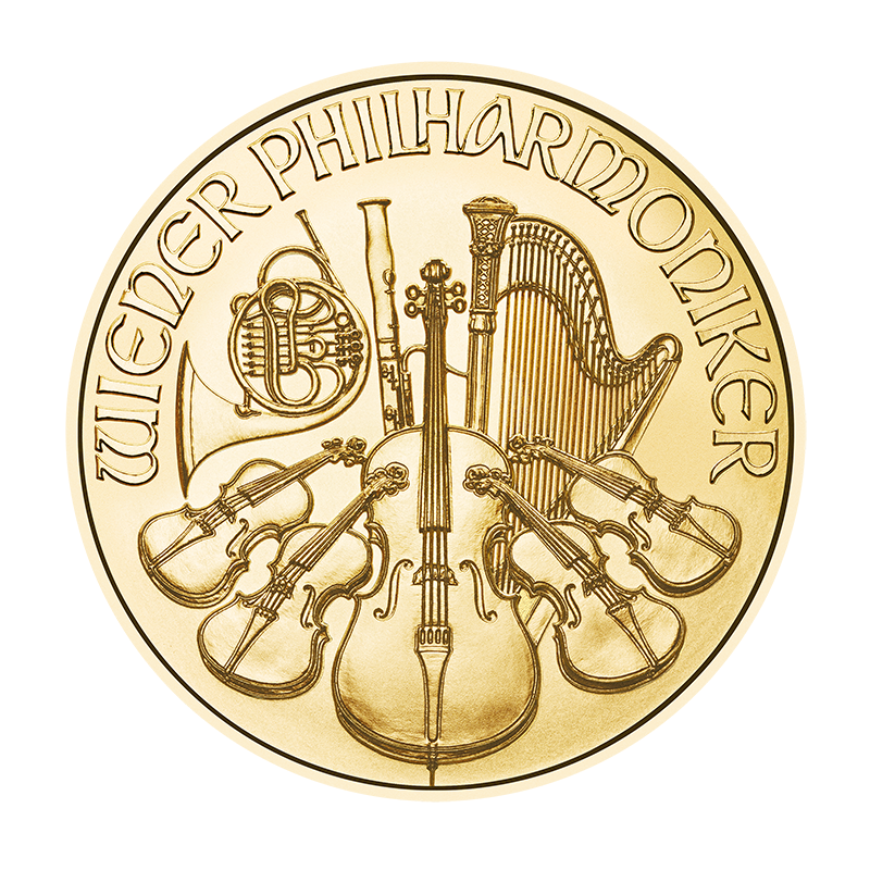 Filharmonicy Wiedeńscy 1 oz – Złota moneta bulionowa (Rocznik 2026)