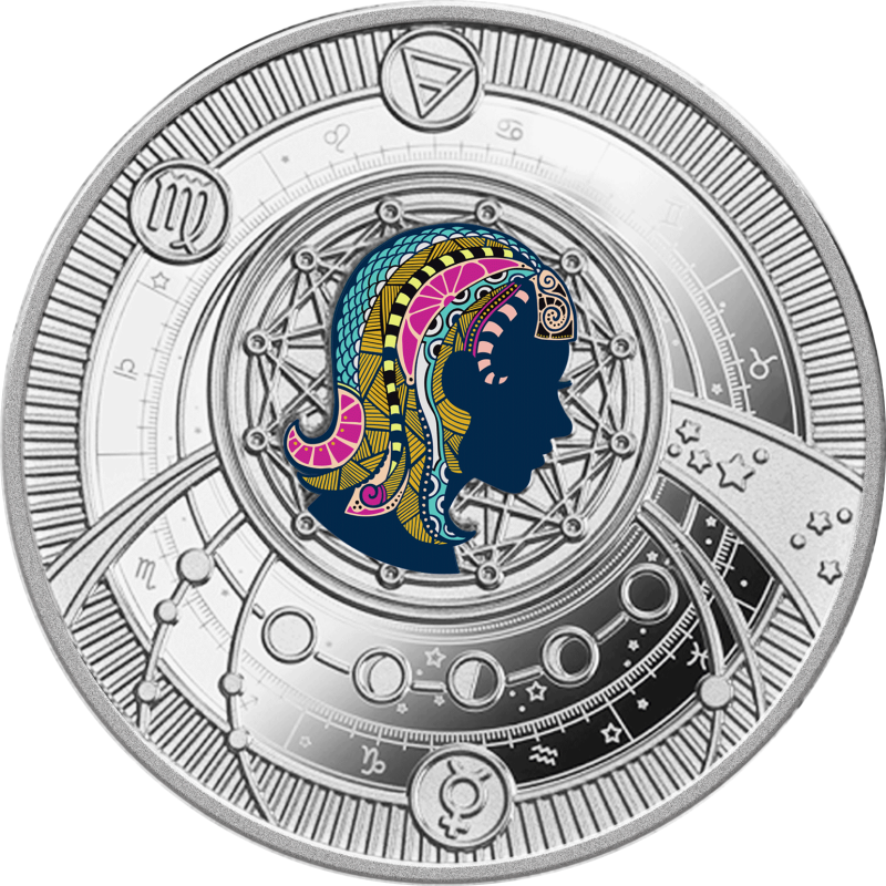 Panna, 500 franków CFA, Seria: Znaki Zodiaku